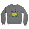 Iowa Golf Midweight French Terry Crewneck Sweatshirt-Graphite Heather-Allegiant Goods Co. Vintage Sports Apparel