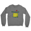 Wyoming Golf Midweight French Terry Crewneck Sweatshirt-Graphite Heather-Allegiant Goods Co. Vintage Sports Apparel