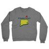 Connecticut Golf Midweight French Terry Crewneck Sweatshirt-Graphite Heather-Allegiant Goods Co. Vintage Sports Apparel