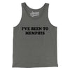 I've Been To Memphis Men/Unisex Tank Top-Grey TriBlend-Allegiant Goods Co. Vintage Sports Apparel