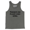 There's No Place Like Iowa Men/Unisex Tank Top-Grey TriBlend-Allegiant Goods Co. Vintage Sports Apparel