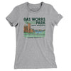 Gas Works Park Women's T-Shirt-Heather Grey-Allegiant Goods Co. Vintage Sports Apparel