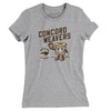 Concord Weavers Women's T-Shirt-Heather Grey-Allegiant Goods Co. Vintage Sports Apparel