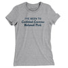 I've Been To Carlsbad Caverns National Park Women's T-Shirt-Heather Grey-Allegiant Goods Co. Vintage Sports Apparel