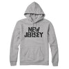 New Jersey Military Stencil Hoodie-Heather Grey-Allegiant Goods Co. Vintage Sports Apparel