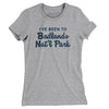 I've Been To Badlands National Park Women's T-Shirt-Heather Grey-Allegiant Goods Co. Vintage Sports Apparel