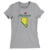Nevada Golf Women's T-Shirt-Heather Grey-Allegiant Goods Co. Vintage Sports Apparel