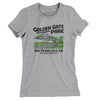 Golden Gate Park Women's T-Shirt-Heather Grey-Allegiant Goods Co. Vintage Sports Apparel