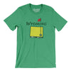 Wyoming Golf Men/Unisex T-Shirt-Heather Kelly-Allegiant Goods Co. Vintage Sports Apparel