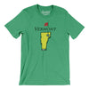 Vermont Golf Men/Unisex T-Shirt-Heather Kelly-Allegiant Goods Co. Vintage Sports Apparel