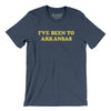 I've Been To Arkansas Men/Unisex T-Shirt-Heather Navy-Allegiant Goods Co. Vintage Sports Apparel