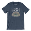 Lincoln Park Men/Unisex T-Shirt-Heather Navy-Allegiant Goods Co. Vintage Sports Apparel