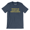 There's No Place Like North Dakota Men/Unisex T-Shirt-Heather Navy-Allegiant Goods Co. Vintage Sports Apparel