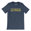 I've Been To San Antonio Men/Unisex T-Shirt-Heather Navy-Allegiant Goods Co. Vintage Sports Apparel