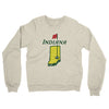 Indiana Golf Midweight French Terry Crewneck Sweatshirt-Heather Oatmeal-Allegiant Goods Co. Vintage Sports Apparel