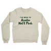 I've Been To Acadia National Park Midweight French Terry Crewneck Sweatshirt-Heather Oatmeal-Allegiant Goods Co. Vintage Sports Apparel