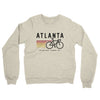 Atlanta Cycling Midweight French Terry Crewneck Sweatshirt-Heather Oatmeal-Allegiant Goods Co. Vintage Sports Apparel
