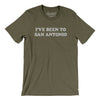 I've Been To San Antonio Men/Unisex T-Shirt-Heather Olive-Allegiant Goods Co. Vintage Sports Apparel