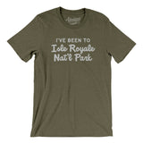 I've Been To Isle Royale National Park Men/Unisex T-Shirt-Heather Olive-Allegiant Goods Co. Vintage Sports Apparel