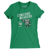 Concord Weavers Women's T-Shirt-Kelly Green-Allegiant Goods Co. Vintage Sports Apparel