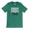 Sunday Funday Philly Men/Unisex T-Shirt-Kelly-Allegiant Goods Co. Vintage Sports Apparel