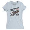 Pawtucket Tigers Women's T-Shirt-Light Blue-Allegiant Goods Co. Vintage Sports Apparel