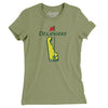 Delaware Golf Women's T-Shirt-Light Olive-Allegiant Goods Co. Vintage Sports Apparel