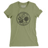 South Carolina State Quarter Women's T-Shirt-Light Olive-Allegiant Goods Co. Vintage Sports Apparel
