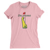 Delaware Golf Women's T-Shirt-Light Pink-Allegiant Goods Co. Vintage Sports Apparel