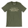 I've Been To Carlsbad Caverns National Park Men/Unisex T-Shirt-Military Green-Allegiant Goods Co. Vintage Sports Apparel
