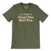 I've Been To Grand Teton National Park Men/Unisex T-Shirt-Military Green-Allegiant Goods Co. Vintage Sports Apparel