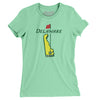 Delaware Golf Women's T-Shirt-Mint-Allegiant Goods Co. Vintage Sports Apparel
