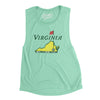 Virginia Golf Women's Flowey Scoopneck Muscle Tank-Mint-Allegiant Goods Co. Vintage Sports Apparel