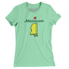 Mississippi Golf Women's T-Shirt-Mint-Allegiant Goods Co. Vintage Sports Apparel