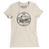 Iowa State Quarter Women's T-Shirt-Natural-Allegiant Goods Co. Vintage Sports Apparel
