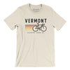 Vermont Cycling Men/Unisex T-Shirt-Natural-Allegiant Goods Co. Vintage Sports Apparel