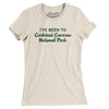I've Been To Carlsbad Caverns National Park Women's T-Shirt-Natural-Allegiant Goods Co. Vintage Sports Apparel