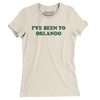 I've Been To Orlando Women's T-Shirt-Natural-Allegiant Goods Co. Vintage Sports Apparel