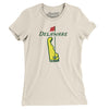 Delaware Golf Women's T-Shirt-Natural-Allegiant Goods Co. Vintage Sports Apparel