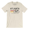 Atlanta Cycling Men/Unisex T-Shirt-Natural-Allegiant Goods Co. Vintage Sports Apparel