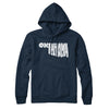 Oklahoma State Shape Text Hoodie-Navy Blue-Allegiant Goods Co. Vintage Sports Apparel