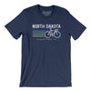 North Dakota Cycling Men/Unisex T-Shirt-Navy-Allegiant Goods Co. Vintage Sports Apparel