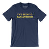 I've Been To San Antonio Men/Unisex T-Shirt-Navy-Allegiant Goods Co. Vintage Sports Apparel