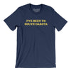 I've Been To South Dakota Men/Unisex T-Shirt-Navy-Allegiant Goods Co. Vintage Sports Apparel
