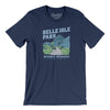 Belle Isle Park Men/Unisex T-Shirt-Navy-Allegiant Goods Co. Vintage Sports Apparel