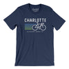 Charlotte Cycling Men/Unisex T-Shirt-Navy-Allegiant Goods Co. Vintage Sports Apparel