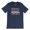 Mcnichols Sports Arena Men/Unisex T-Shirt-Navy-Allegiant Goods Co. Vintage Sports Apparel