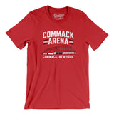 Commack Arena Men/Unisex T-Shirt-Red-Allegiant Goods Co. Vintage Sports Apparel