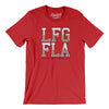 Lfg Fla Men/Unisex T-Shirt-Red-Allegiant Goods Co. Vintage Sports Apparel