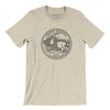 North Dakota State Quarter Men/Unisex T-Shirt-Soft Cream-Allegiant Goods Co. Vintage Sports Apparel